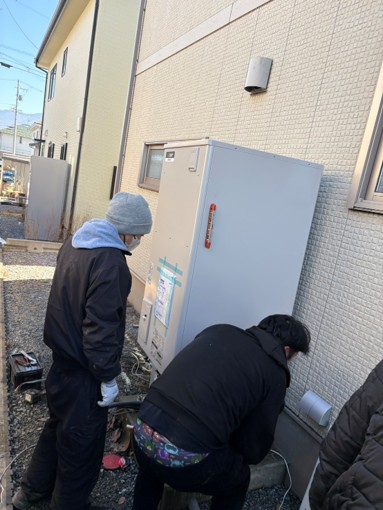 本体脱着と据付位置の調整